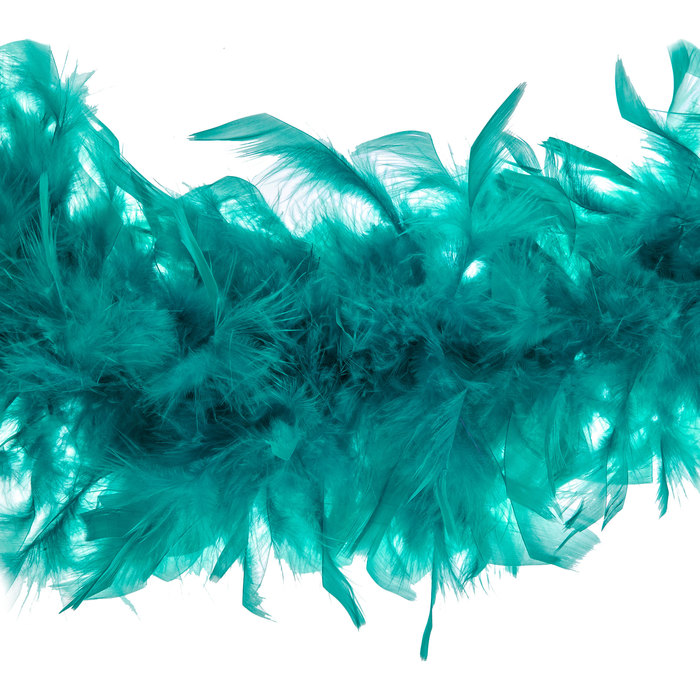 Dark Aqua Chandelle Feather Boa Hobby Lobby 265025